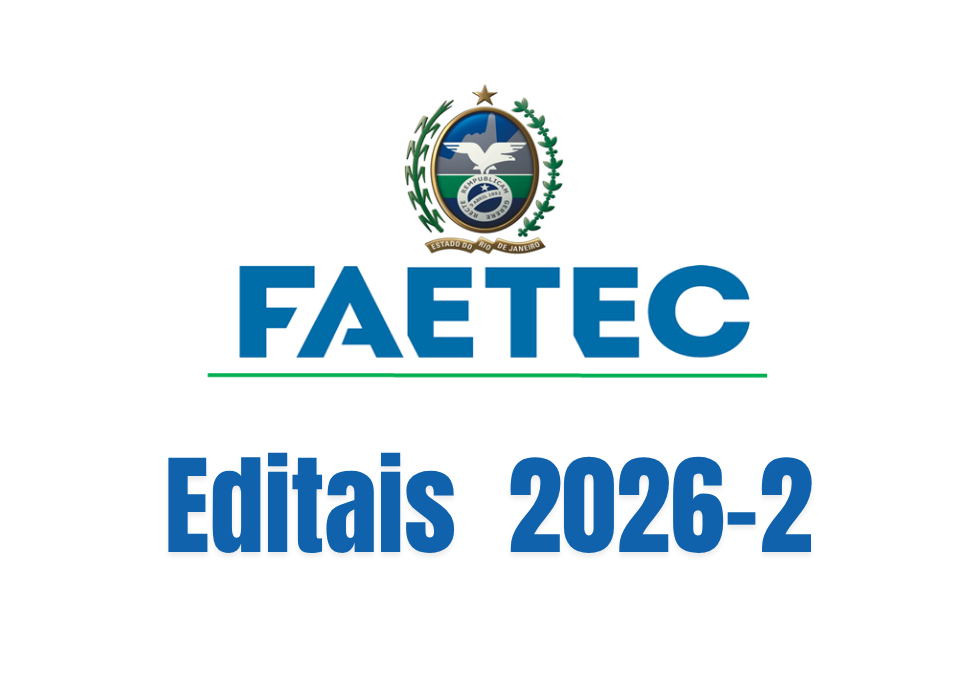 FAETEC-RJ 2026-2 – Inscrições Abertas